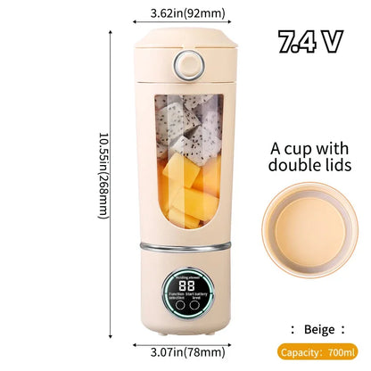FreshNow™ Portable 12-Blade Blender (700ml)