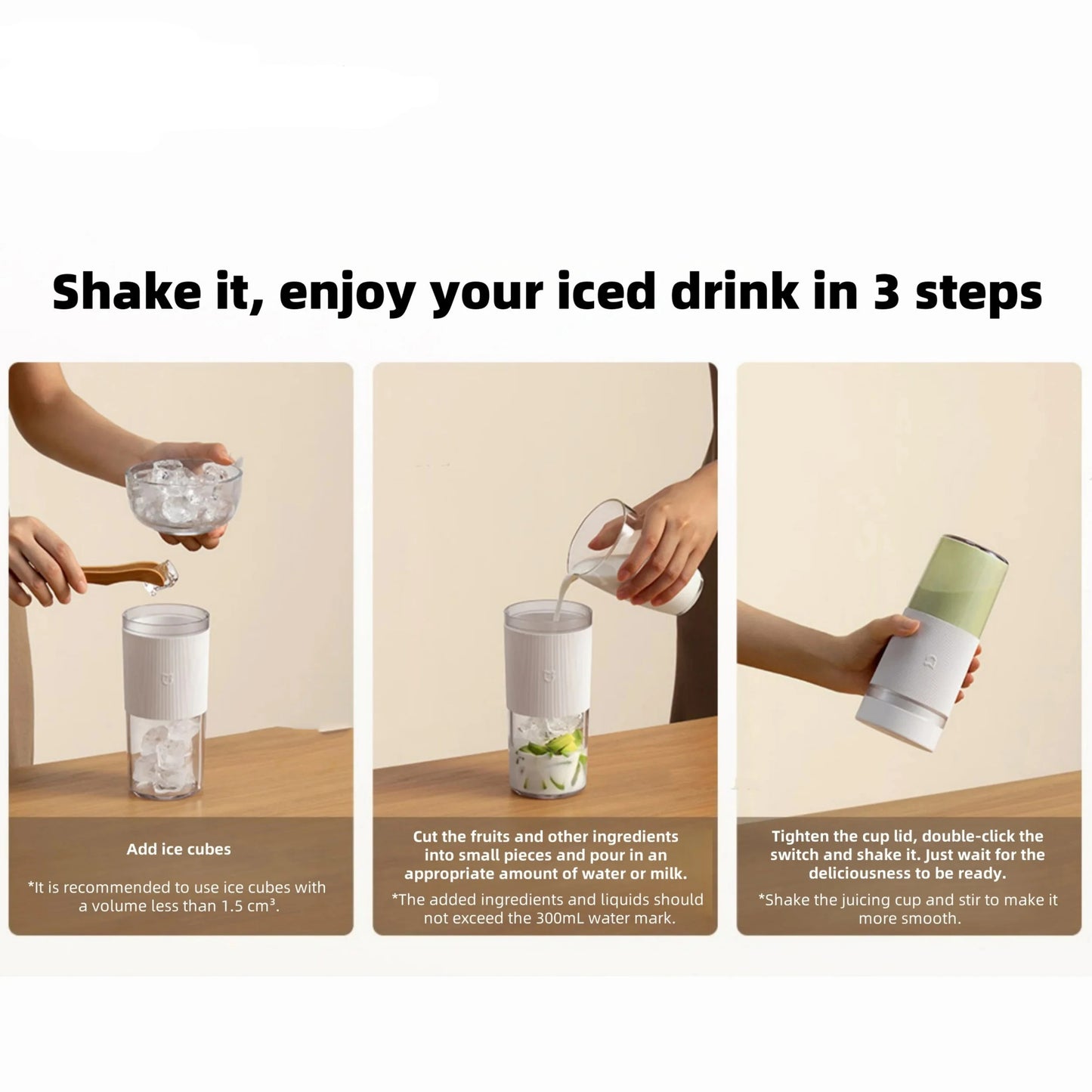 FreshNow™ Xiaomi Mijia Portable Juicer 2 (300ml)