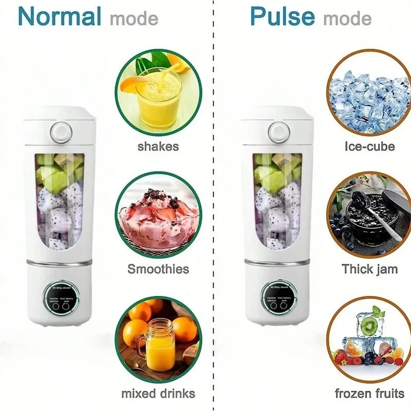 FreshNow™ Portable 12-Blade Blender (700ml)