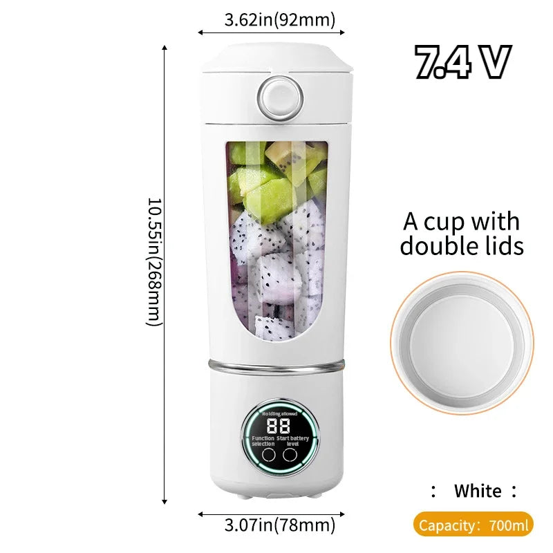 FreshNow™ Portable 12-Blade Blender (700ml)